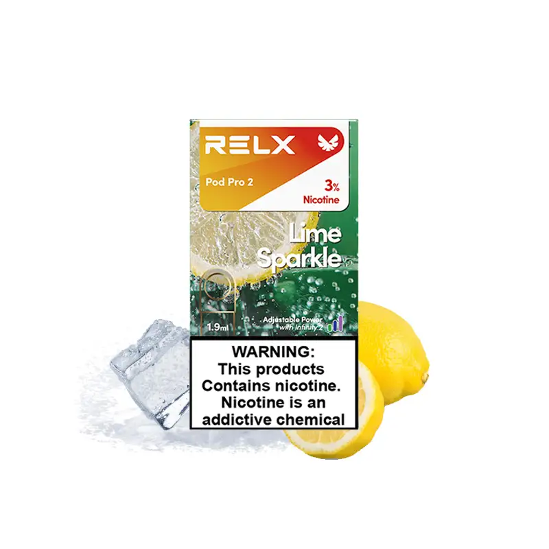 RELX Infinity2 Pod-Zesty Sparkle (Lemon and Lime)