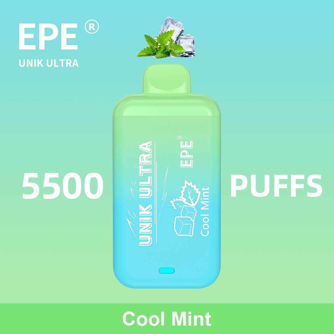Vape Descartável 5500 Puffs – Cool Mint – Unik Ultra