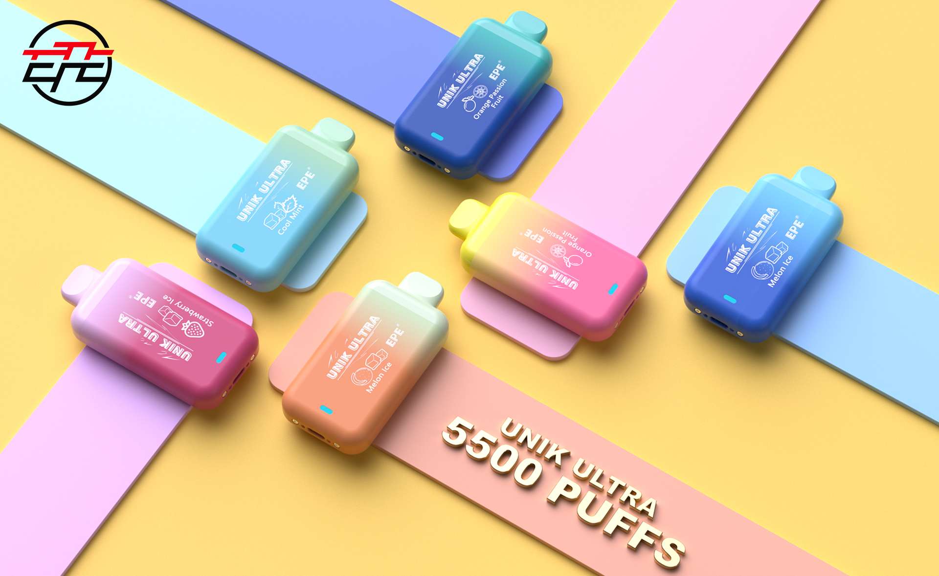 Vape Descartável 5500 Puffs – Cool Mint – Unik Ultra - Image 3