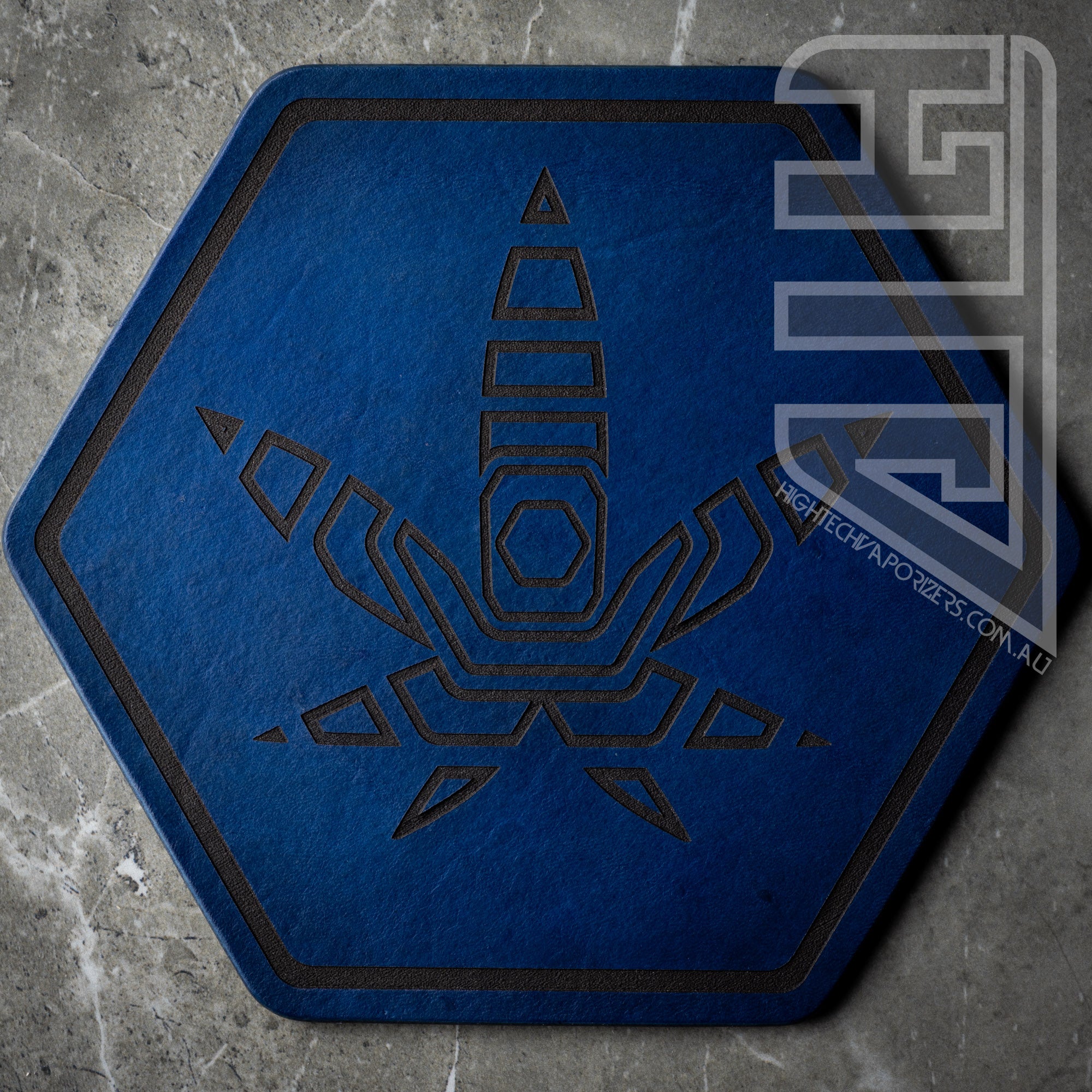 HTV Leather Hexagon Mats (Options Options Options)