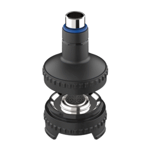 Alternative view of FILLING CHAMBER WITH DOSING CAPSULE ADAPTER - VOLCANO CLASSIC