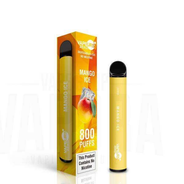 Vape Descartável Mango Ice – Vapeurs 800 puffs – Sem Nicotina