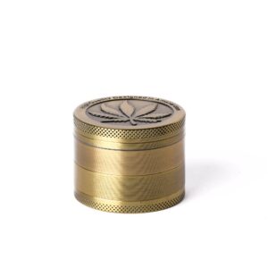 BRASS SINGLE LEAF 50MM HERB GRINDER