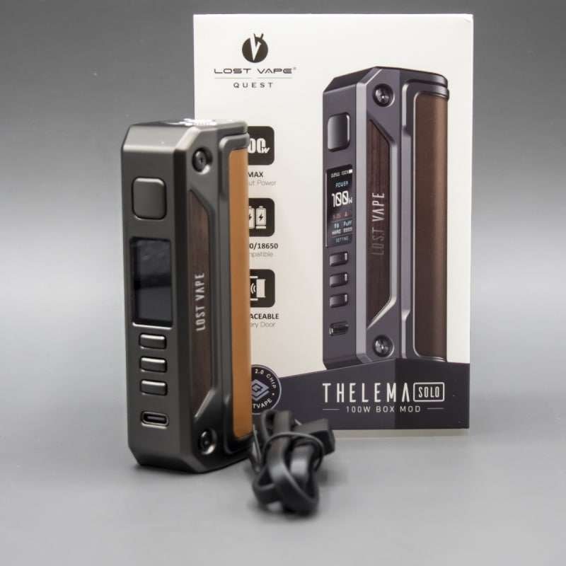 BOX THELEMA SOLO 100W – LOST VAPE - Image 5
