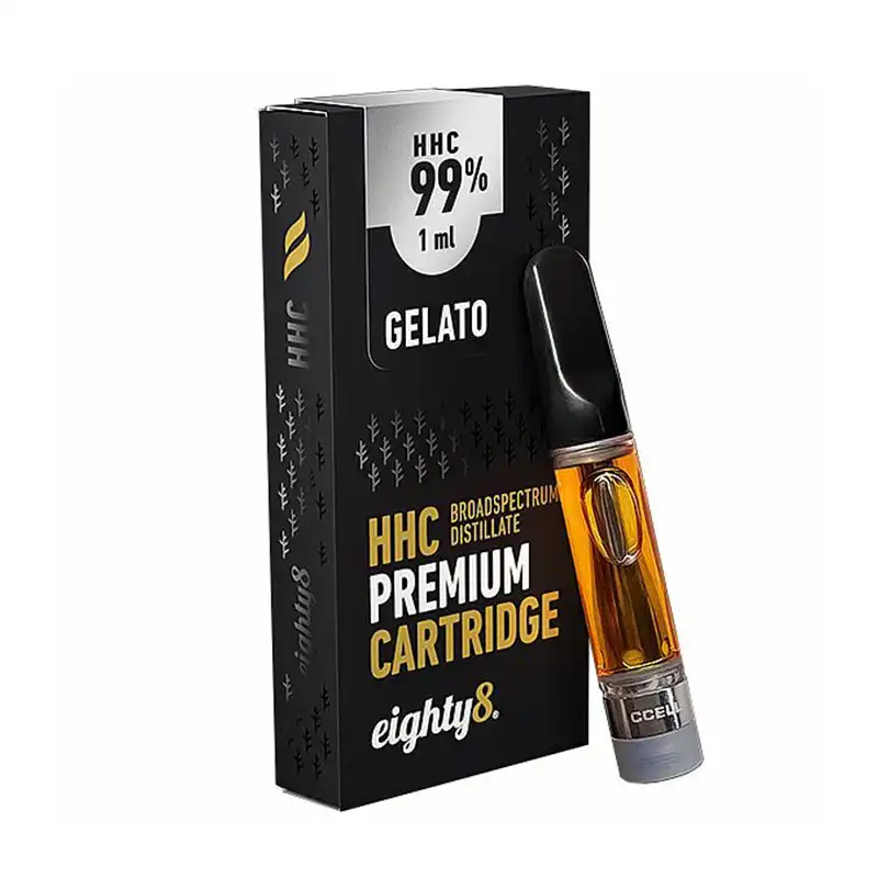 Recarga HHC 99% Gelato 1ML – Eighty8