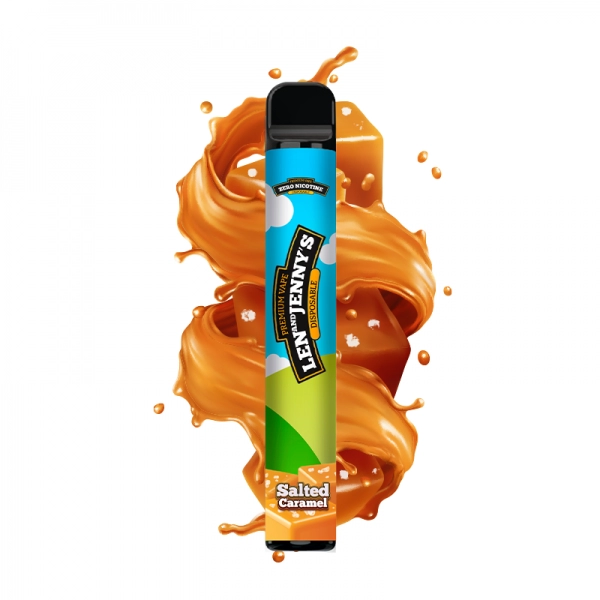 Vape Descartável – Len & Jenny’s – Salted Caramel
