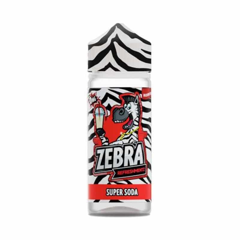 Zebra – Super Soda – 100ml 0mg - Image 2
