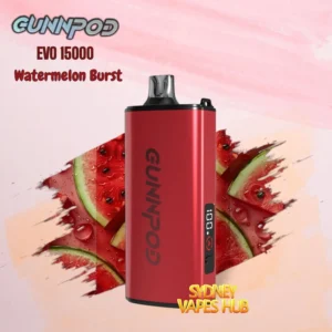 Gunnpod EVO watermelon Burst 15000