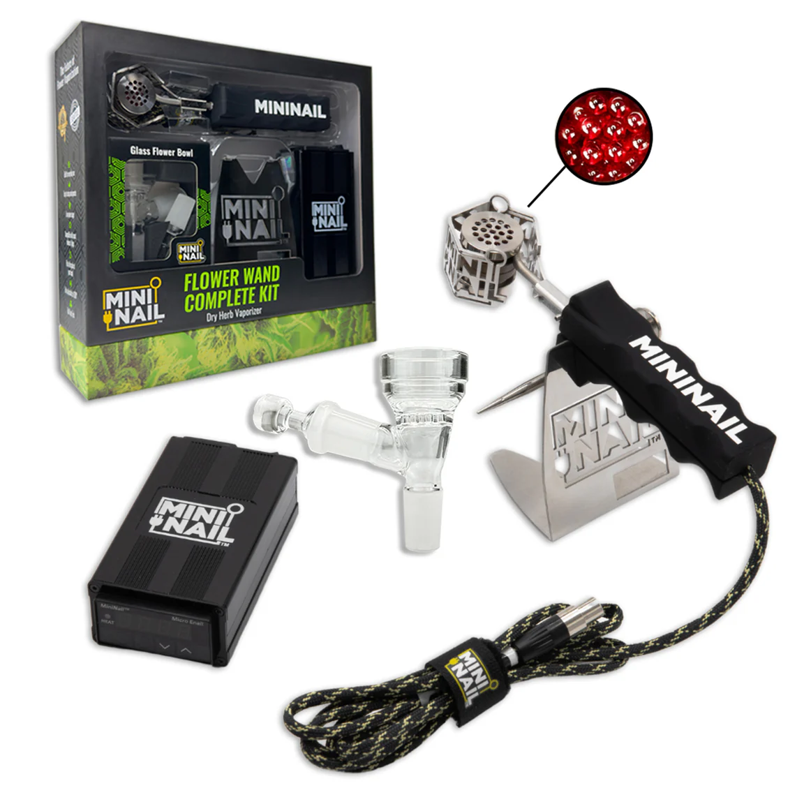 MiniNail Flower Wand Vaporizer | flower wand vaporizer