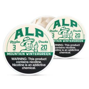 Alternative view of ALP Mountain Wintergreen 3MG Nicotine Pouches