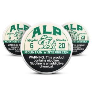 Alternative view of ALP Mountain Wintergreen 6MG Nicotine Pouches