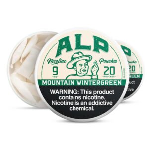 Alternative view of ALP Mountain Wintergreen 9MG Nicotine Pouches