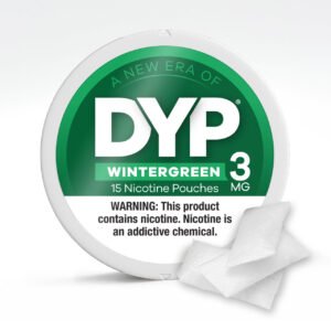 Alternative view of Dyp Nicotine Pouches Wintergreen - 5 Pack