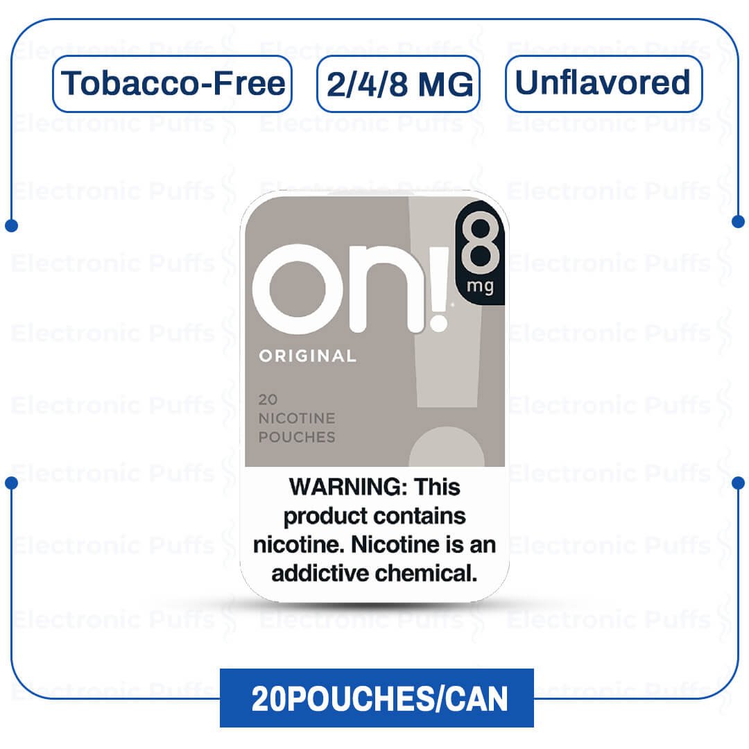 On! Original Mini Dry Nicotine Pouches