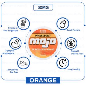 Alternative view of Mojo Caffeine Energy Pouch – Orange Burst