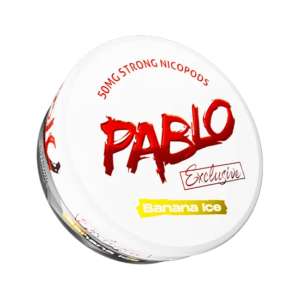 Pablo Nicotine Pouches Banana Ice 30MG - 5 Pack