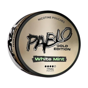 Pablo Nicotine Pouches Gold Edition White Mint 17MG - 5 Pack