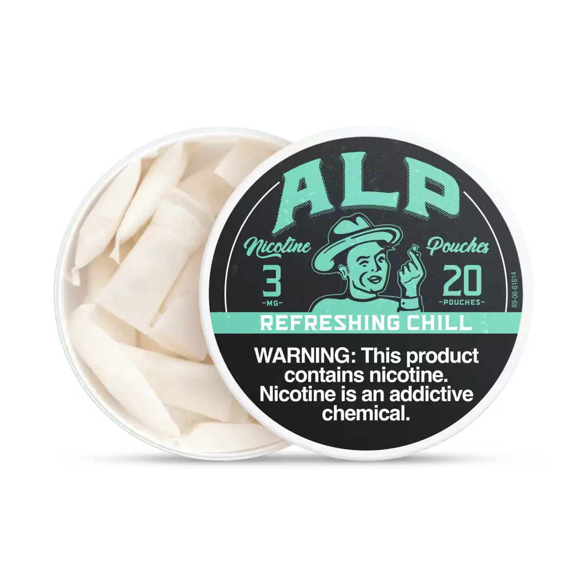 Alp Nicotine Pouches Refreshing Chill - 5 Pack - Image 3