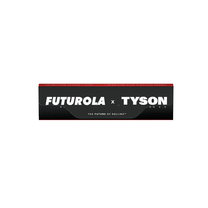 Futurola X Tyson King Size Rolling Papers + Tips - Image 3