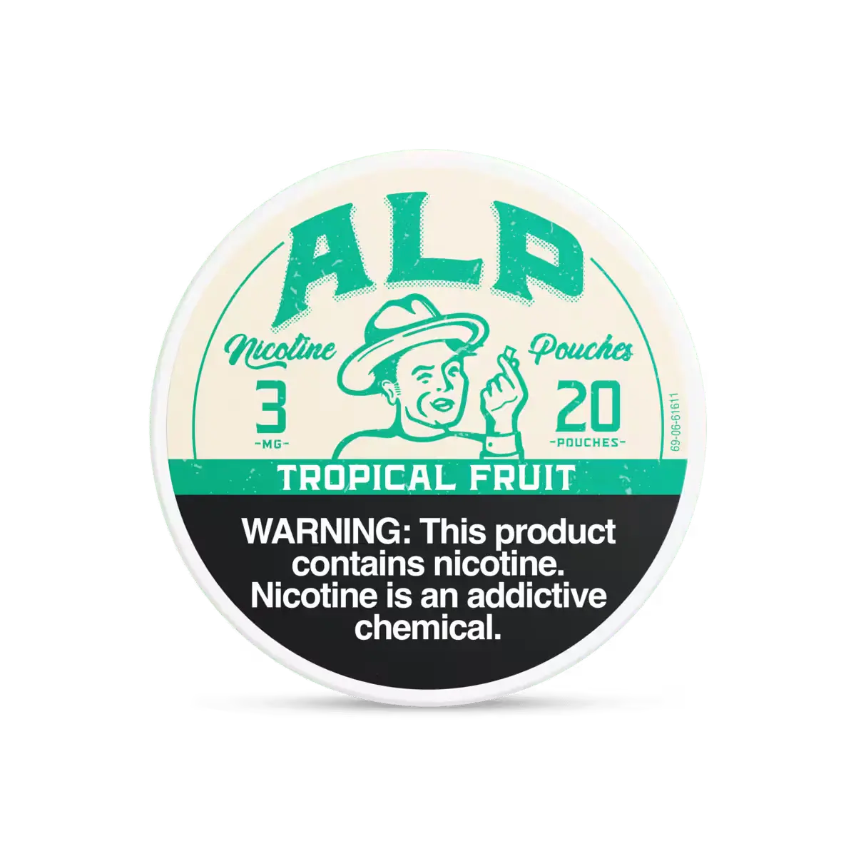 Alp Nicotine Pouches Tropical Fruit - 5 Pack - Image 3