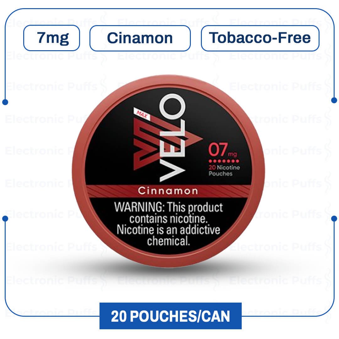 Velo Max Pouch Cinnamon 7MG 5 CANS