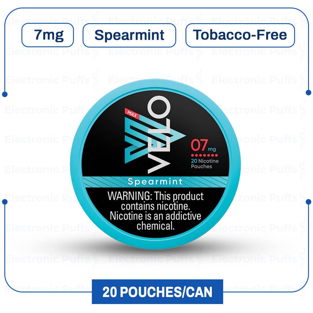 Velo Max Pouch Spearmint 7MG 5 CANS
