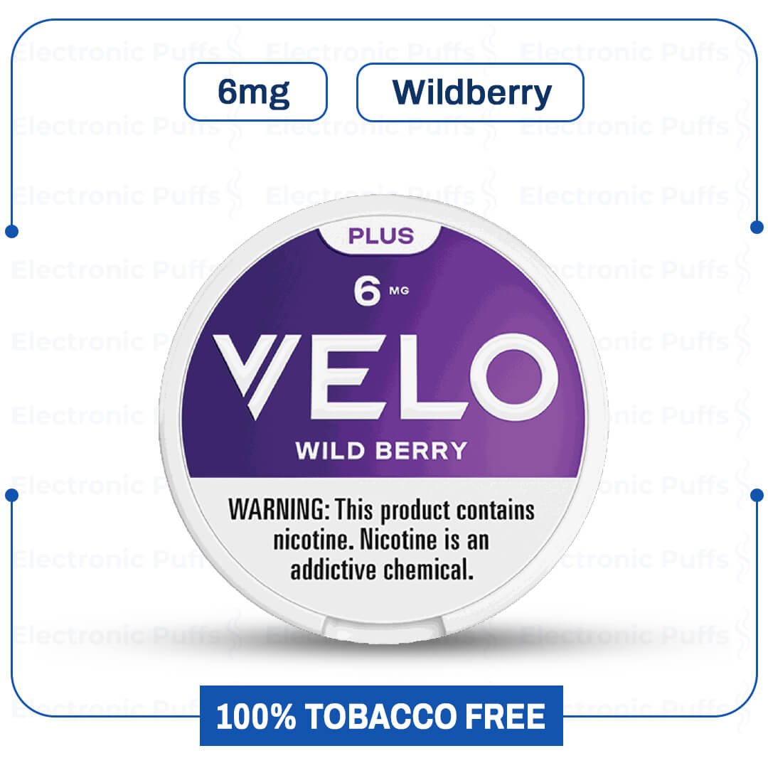 Velo Plus Wildberry 6MG Nicotine Pouch