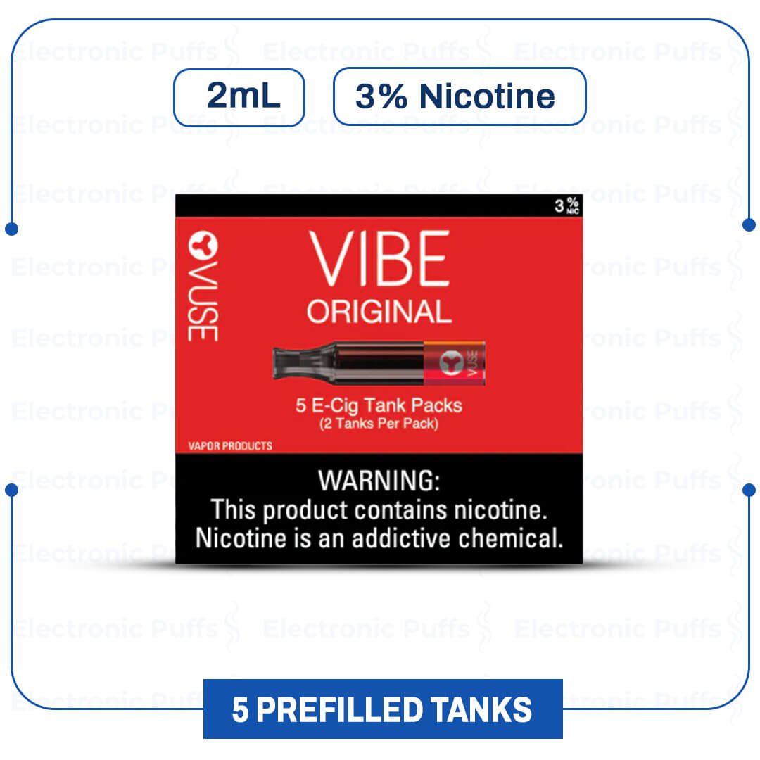 Vuse Vibe Tank Refill BOX OF 5
