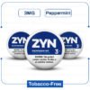 ZYN 3 MG PEPPERMINT 5CT