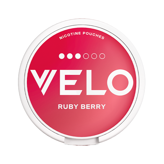 Velo Nicotine Pouches Ruby Berry 6MG - 5 Pack