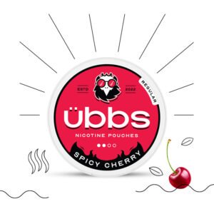 Alternative view of Übbs Spicy Cherry Nicotine Pouches