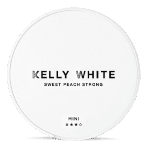 Kelly White Nicotine Pouches Sweet Peach - 5 Pack