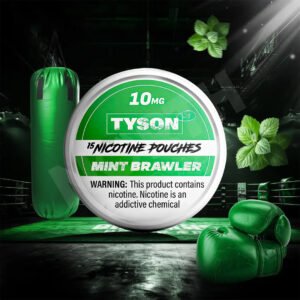 Alternative view of Tyson 2 Mint Nicotine Pouch – 10mg